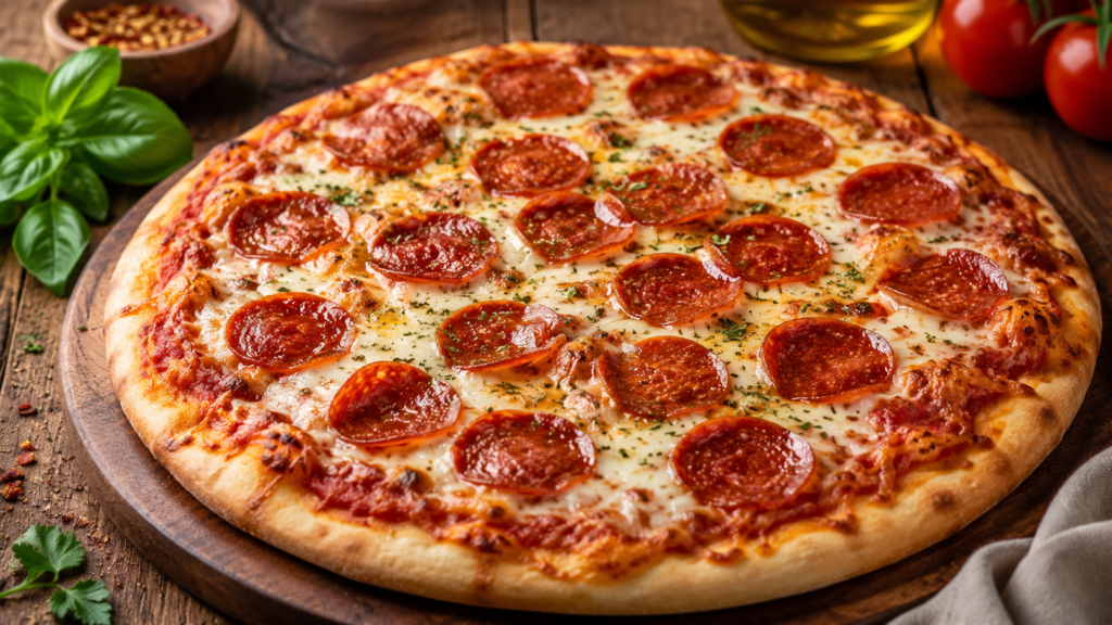 Pepperoni Pizza Recipe | Homemade Flavor Everyone Loves
